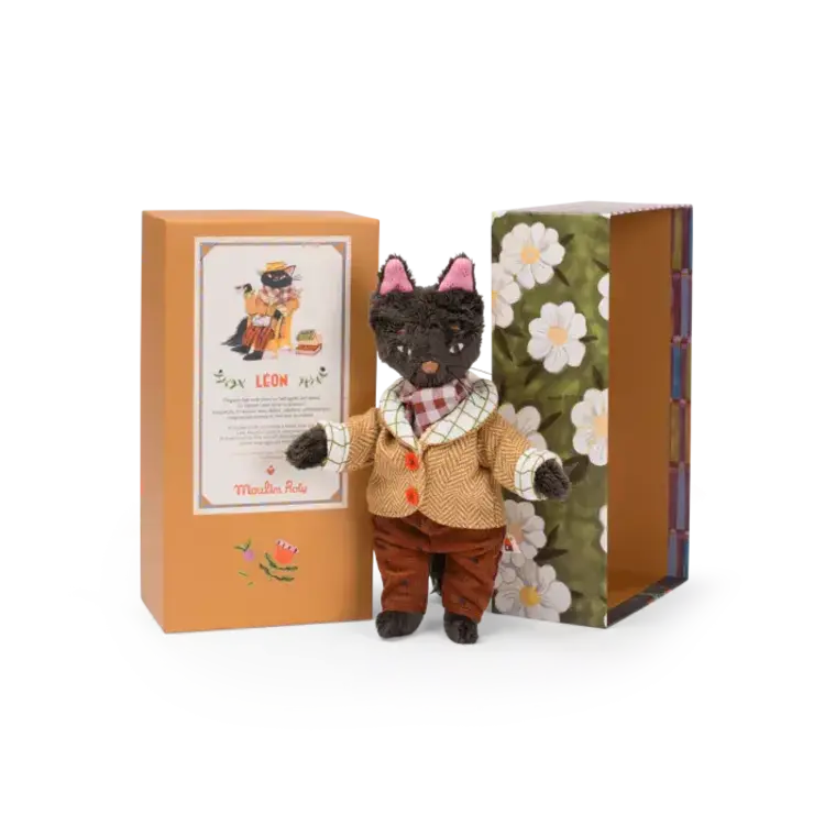 Léon le Chat-les Minouchkas Moulin Roty