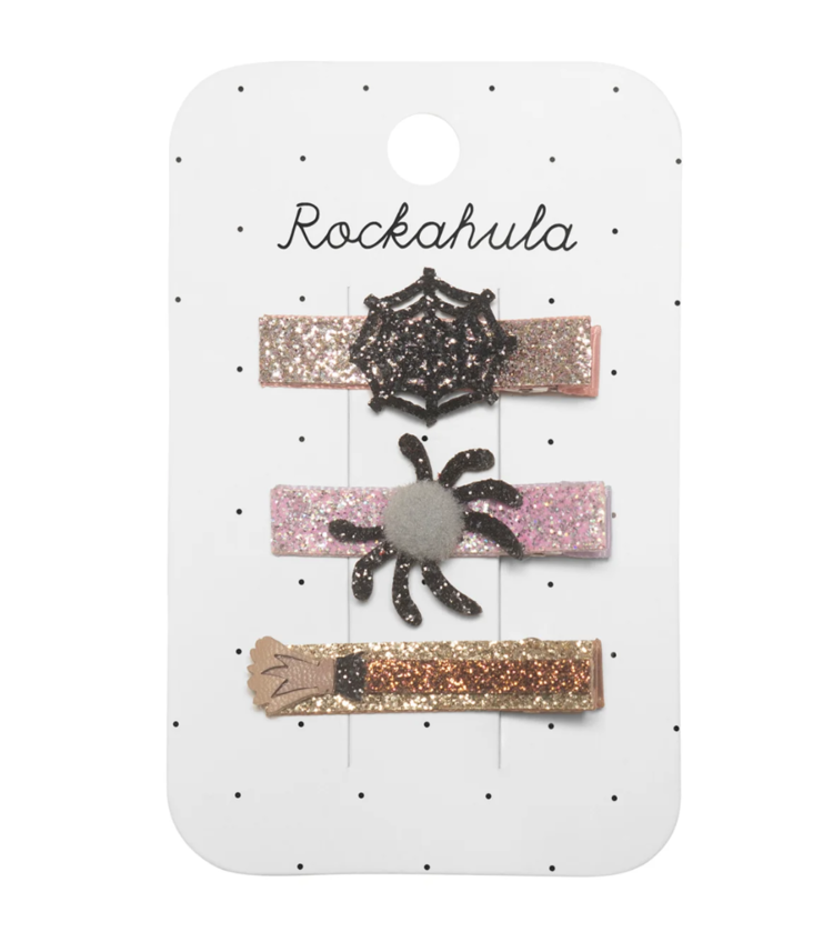 Rockahula Rockahula Spooky Spider Bar Clips