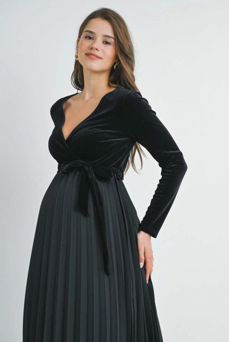 Hello Miz Robe Midi Plissée Hello Miz