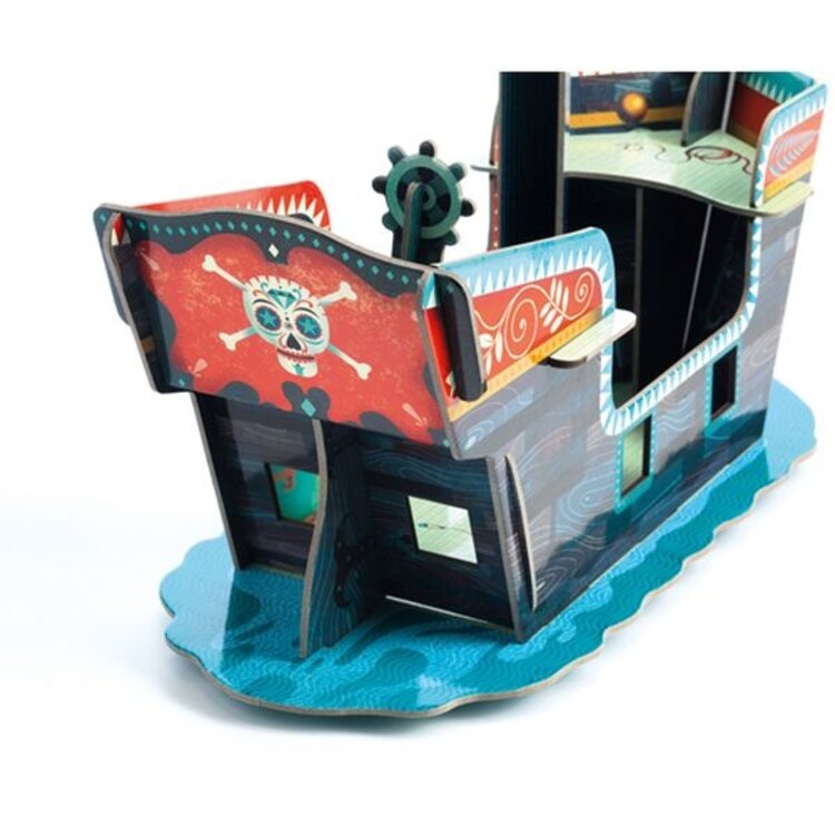 Djeco Djeco Pop to Play/3D Pirate's Ship