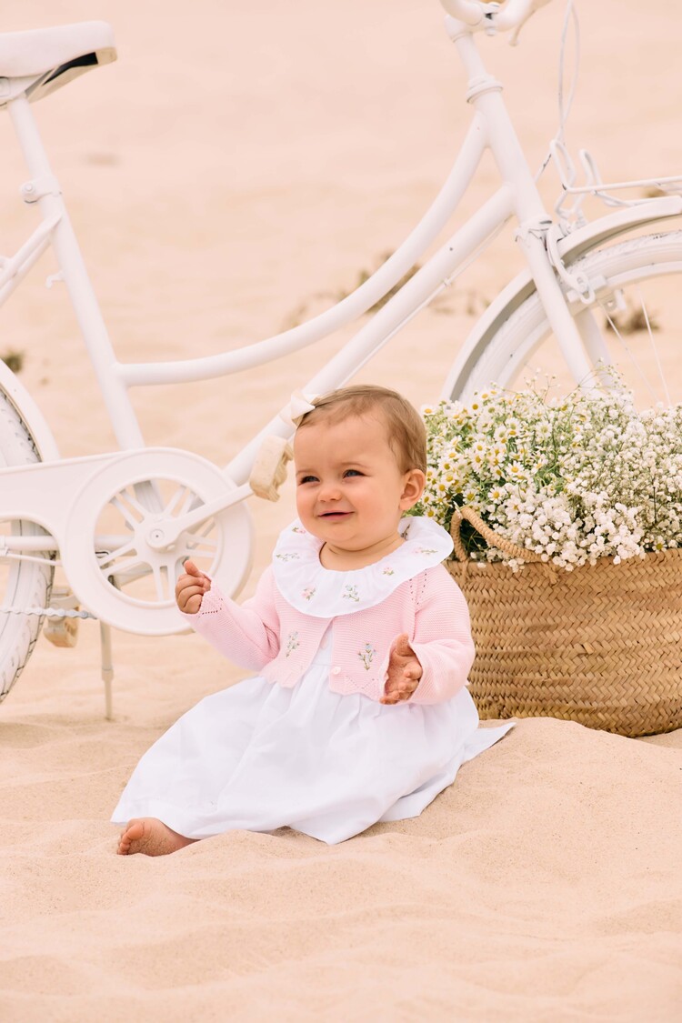 Patachou Cardigan, Patachou, Fille, 12MOIS, Rose, 40.33.248, PE25