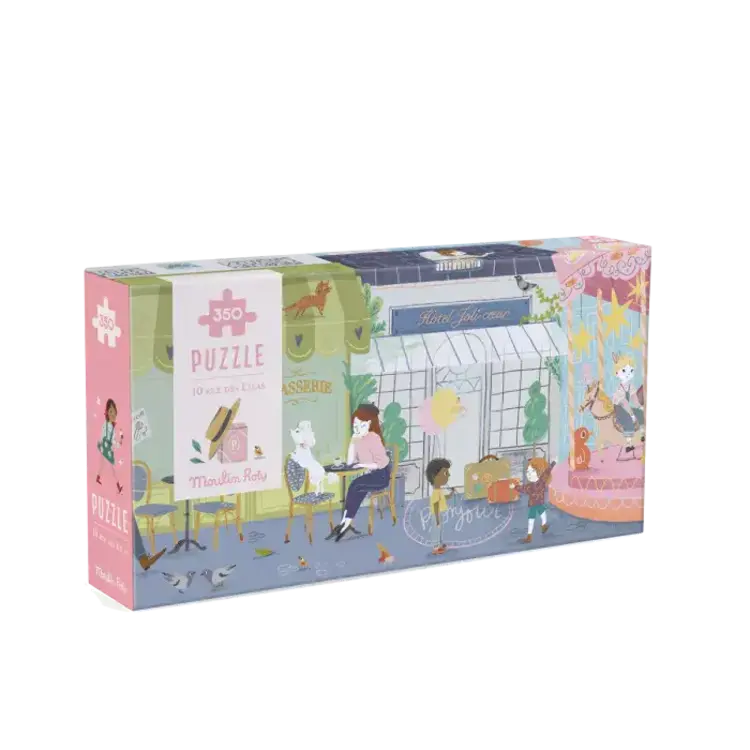 Moulin Roty Moulin Roty Parisiennes-10 Rue des Lilas Puzzle 350 Pcs