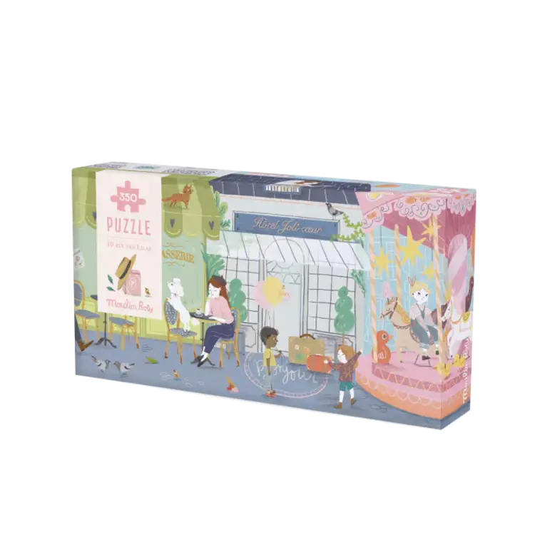 Moulin Roty Moulin Roty Parisiennes-10 Rue des Lilas Puzzle 350 Pcs