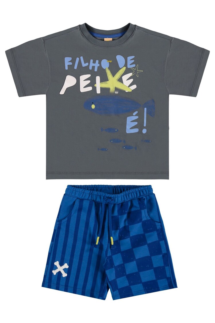 Três e Já Três e Já Boys 2Pc Set