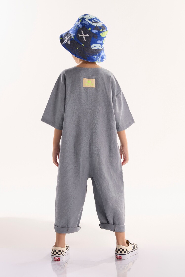 Três e Já Três e Já Boys Jumpsuit