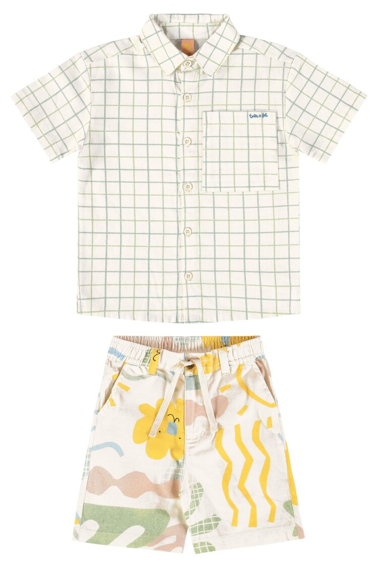 Três e Já Três e Já Boys 2Pc Set