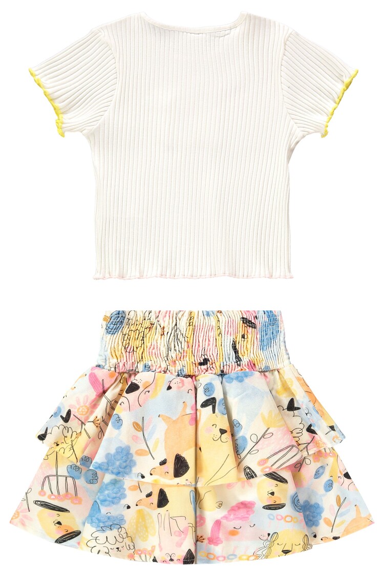 Três e Já Três e Já Girls 2Pc Set