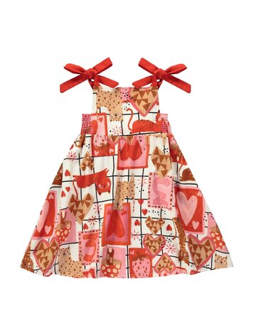 Três e Já Três e Já Girls Dress