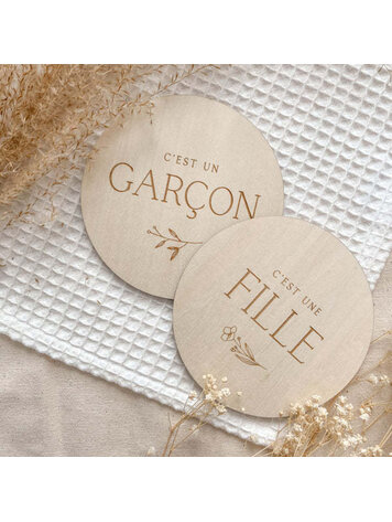 Le Petit Tableau Noir Le Petit Tableau Noir Gender Wooden Pastilles