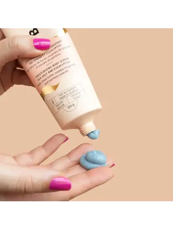 Bkind Exfoliant Corporel Hydratant-Sel Marin & Eucalyptus BKind
