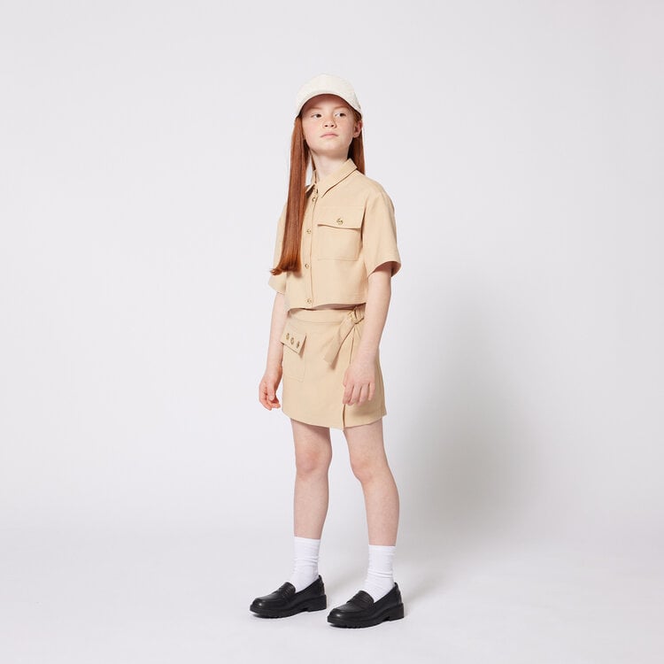 Michael Kors Chemisier Crop Michael Kors Fille