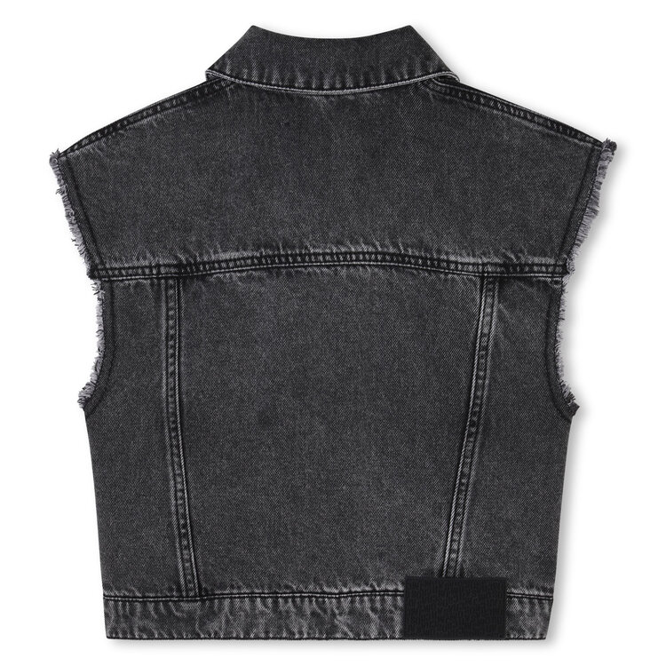 Little Marc Jacobs Little Marc Jacobs Girls Sleeveless Jeans Vest