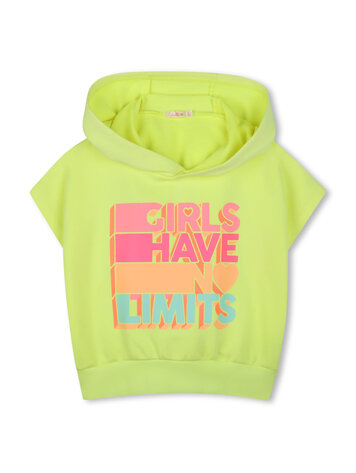 Billieblush Hoodie Manche Courte Billieblush Fille