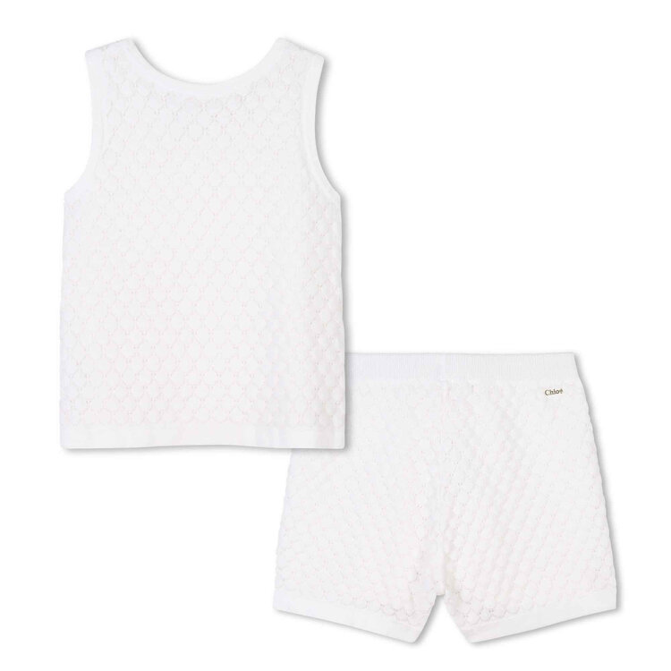 Chloé Chloé Girls Knit 2Pcs Set