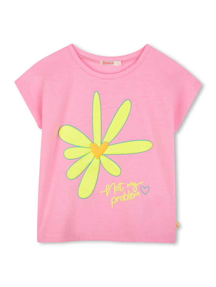 【未使い.セール】billieblush Tシャツ　ハート　3A Billieblush Girls T-Shirt - Boutique L'Enfantillon