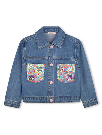 Billieblush Jacket Denim Billieblush Fille