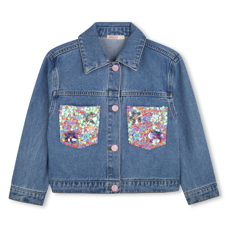 Billieblush Jacket Denim Billieblush Fille
