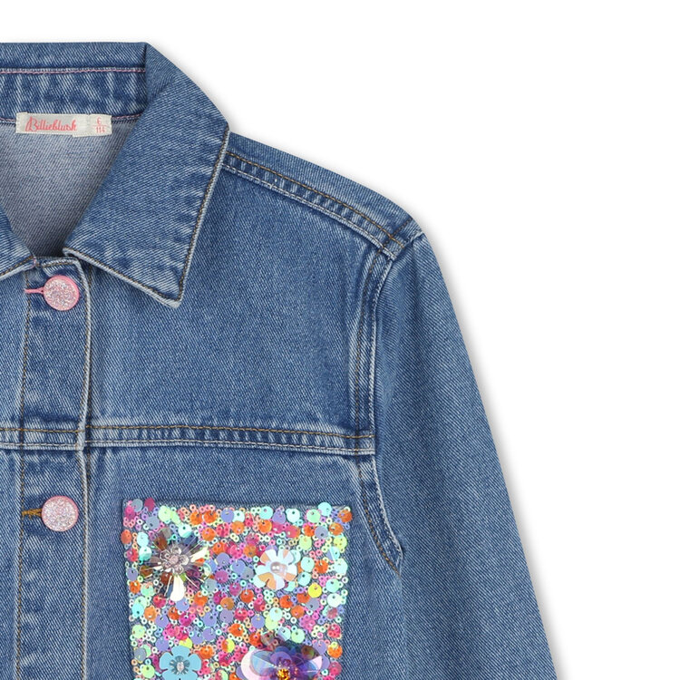 Billieblush Jacket Denim Billieblush Fille