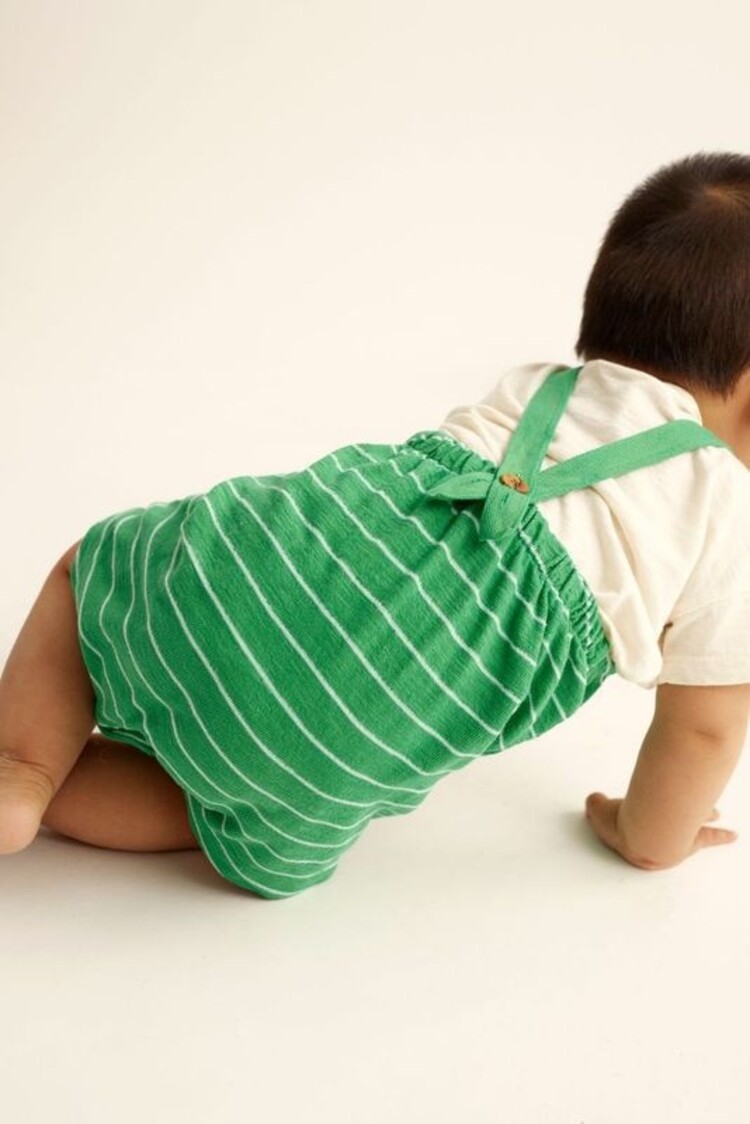 My Little Cozmo My Little Cozmo Boys Short Overalls