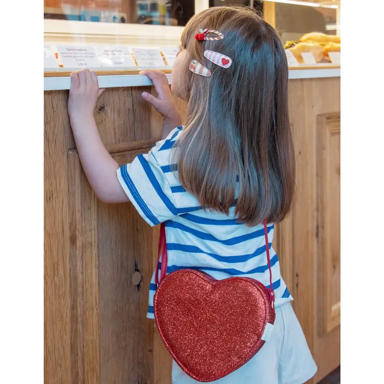 Rockahula Rockahula Heart Glitter Bag