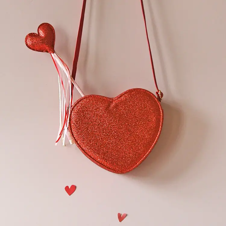 Rockahula Rockahula Heart Glitter Bag