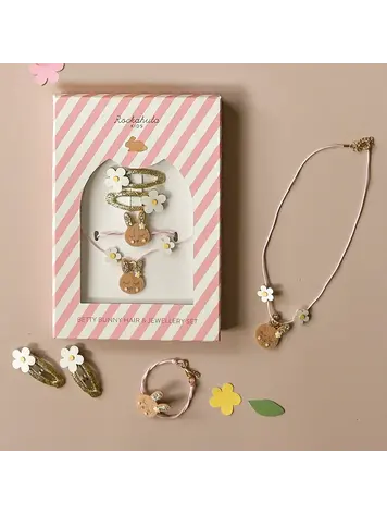 Rockahula Rockahula Betty Bunny Hair & Jewellery Set