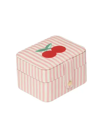 Rockahula Boîte à Bijou Rayée Cerise Rockahula