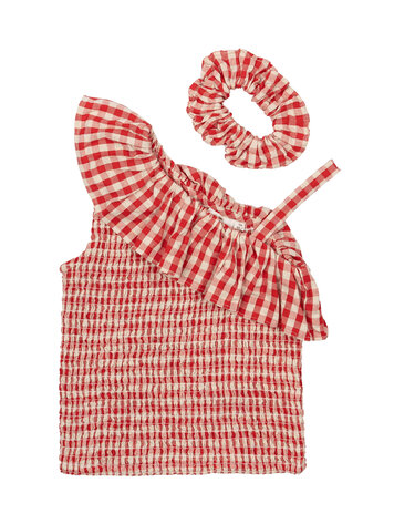 The New The New Girls Blouse & Scrunchie