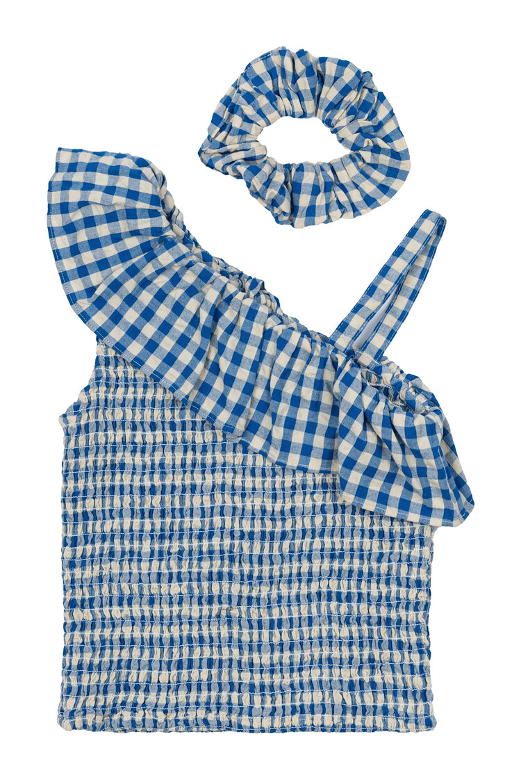 The New The New Girls  Blouse & Scrunchie