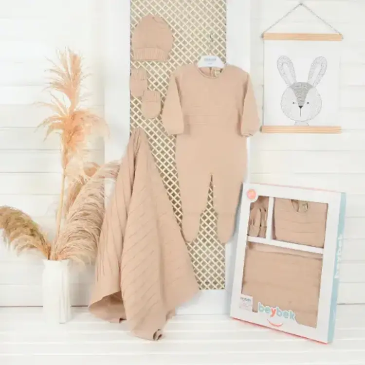 Baby Cosy Baby Cosy Boy's 4 Pieces Set Fottie Pyjama