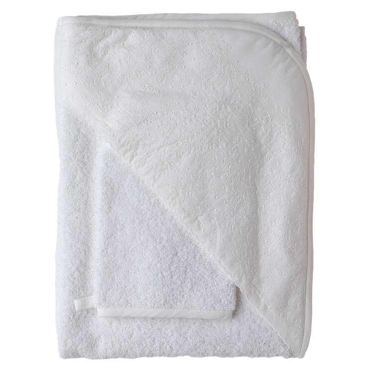 Pureté du Bébé Ensemble Serviette/Débarbouillette Pureté du Bébé