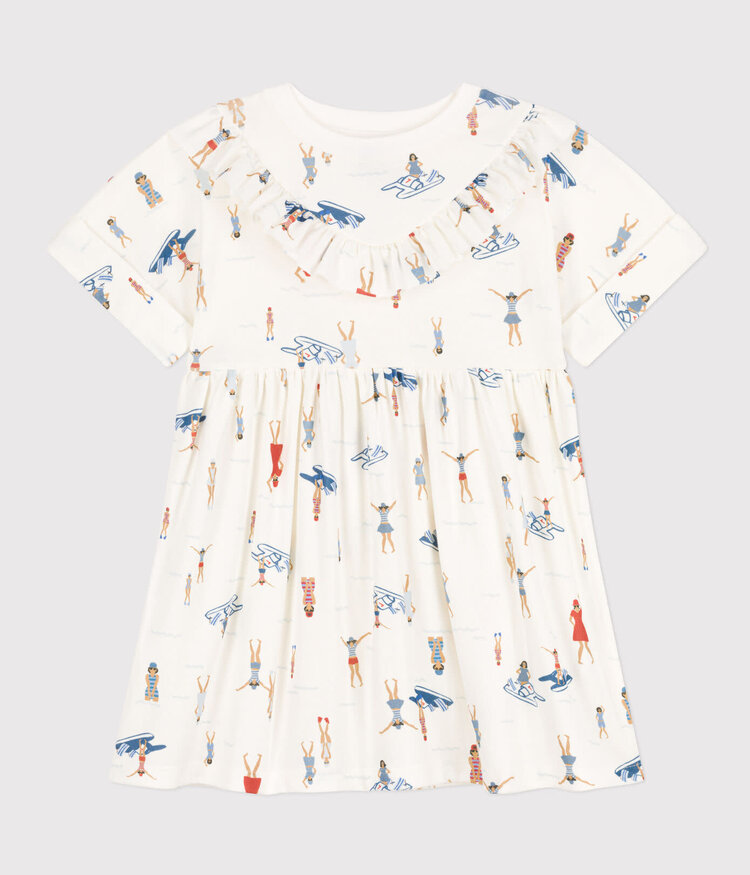 Petit Bateau Robe Fille Petit Bateau