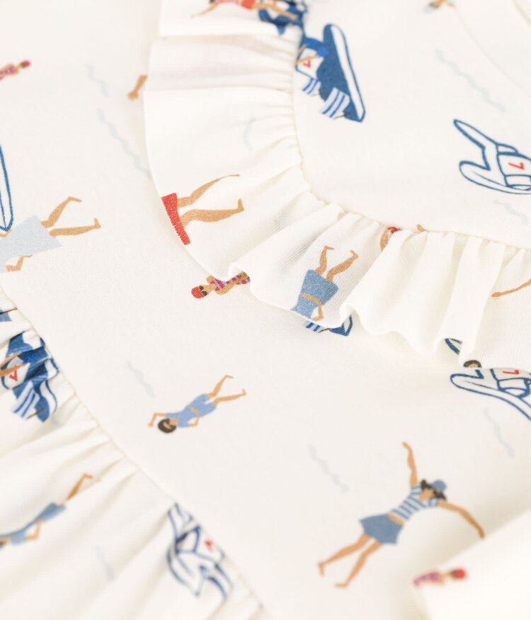 Petit Bateau Robe Fille Petit Bateau