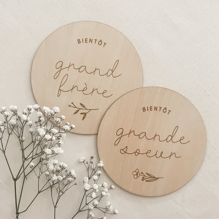 Le Petit Tableau Noir Pastille de Bois Le Petit Tableau Noir