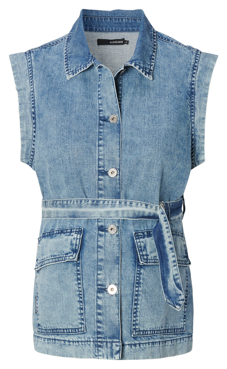 Supermom Veste sans Manche Maternité Supermom Femme