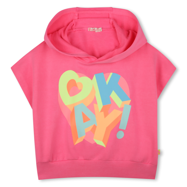 Billieblush Billieblush Girls Short Sleeves Hoodie