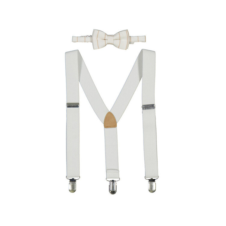 Mayoral Mayoral Boys Suspenders & Bow Tie