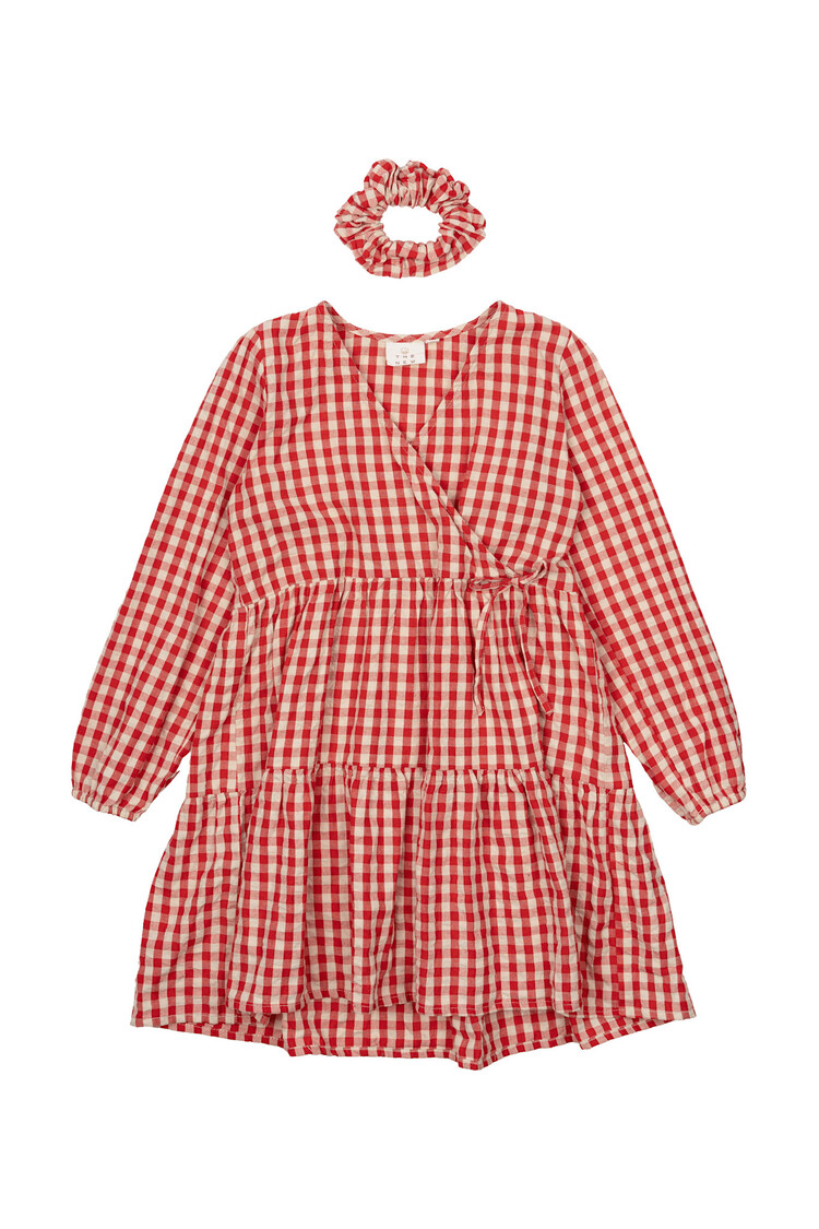 The New The New Girls Dress & Scrunchie