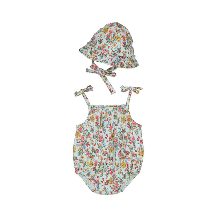 Mayoral Mayoral Girls Romper & Hat