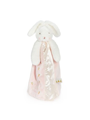 Bunnies by the Bay Bunnies by the Bay White & Pink Blossom Bunny Buddy Blanket