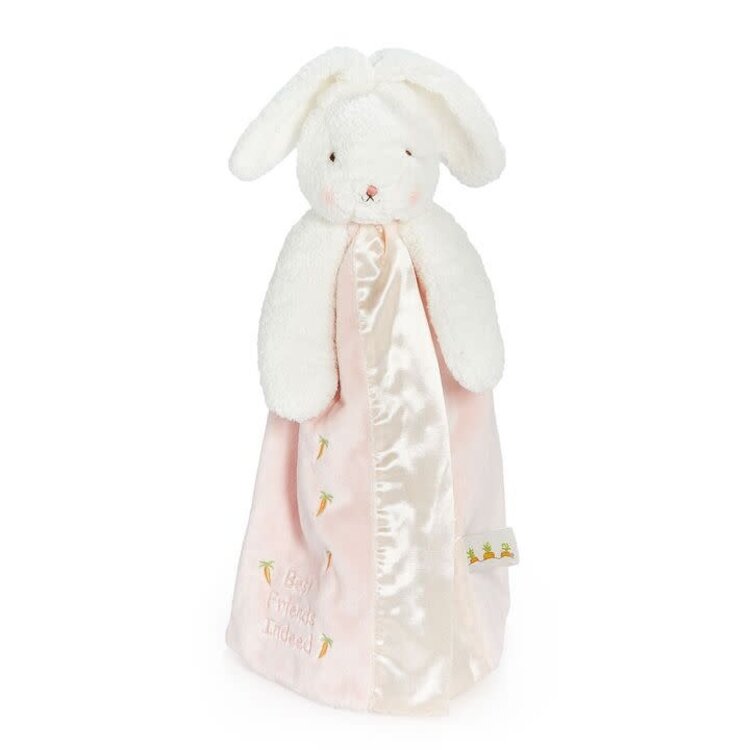 Bunnies by the Bay Bunnies by the Bay White & Pink Blossom Bunny Buddy Blanket