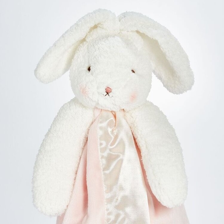 Bunnies by the Bay Bunnies by the Bay White & Pink Blossom Bunny Buddy Blanket