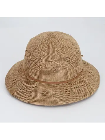 Calikids Girls Rafia Hat