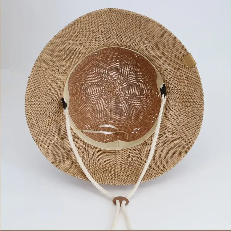 Calikids Girls Rafia Hat