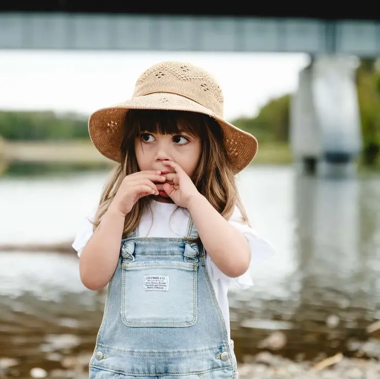 Chapeau en Rafia Calikids Fille