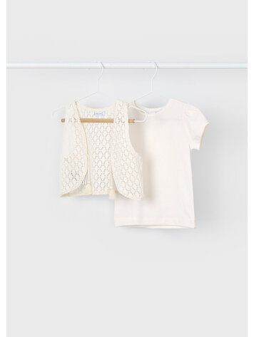 Mayoral Mayoral Girls 2Pcs T-Shirt