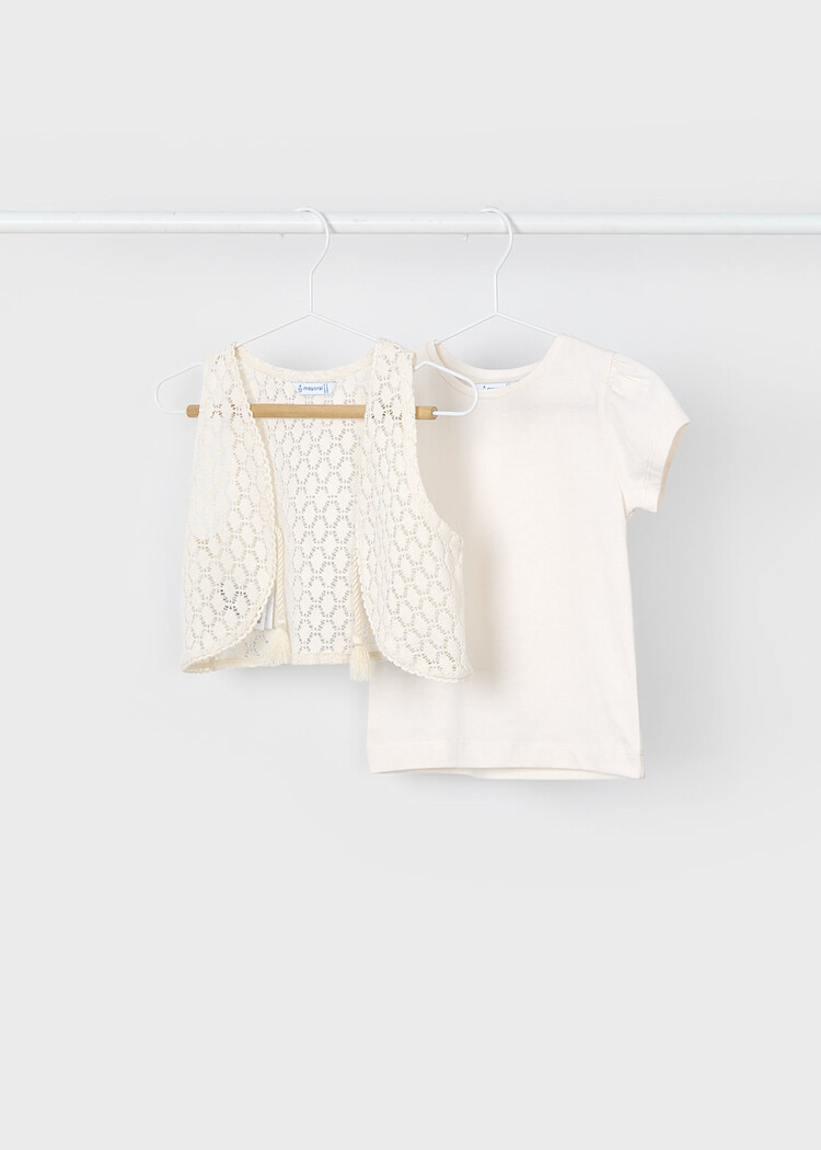 Mayoral T-Shirt 2 pces Mayoral Fille