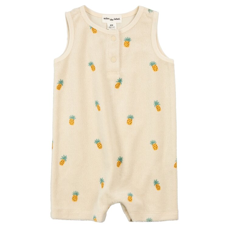 Miles The Label Miles the Label Boys Knit Romper