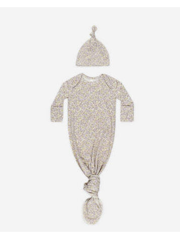 QUINCY MAE Robe de Nuit Noué & Bonnet Quincy Mae Fille