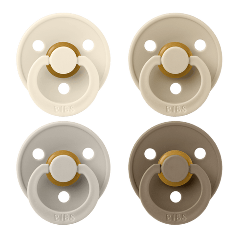 Bibs Bibs 4 Pack Pacifiers